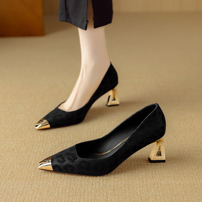 Vania Genuine Leather Heels