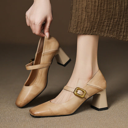 Kelis Genuine Leather Heels