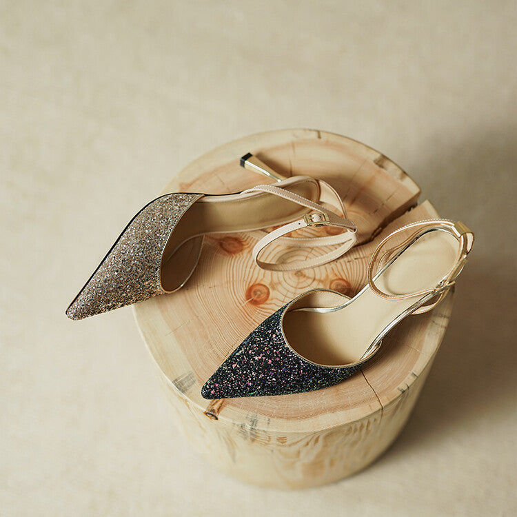 Viora Genuine Leather Heels