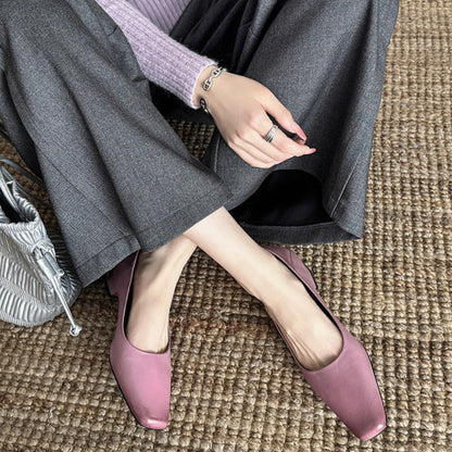 Nicole Genuine Leather Pumps