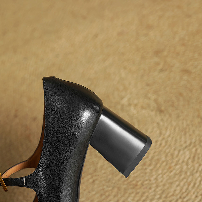 Olea Genuine Leather Heels