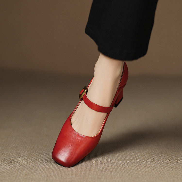 Kelis Genuine Leather Heels