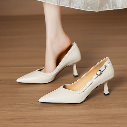 Corva Genuine Leather Heels