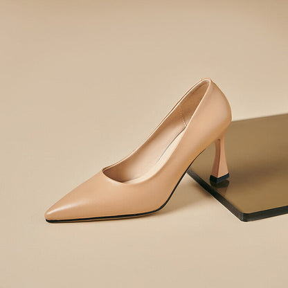 Lior Genuine Leather Heels