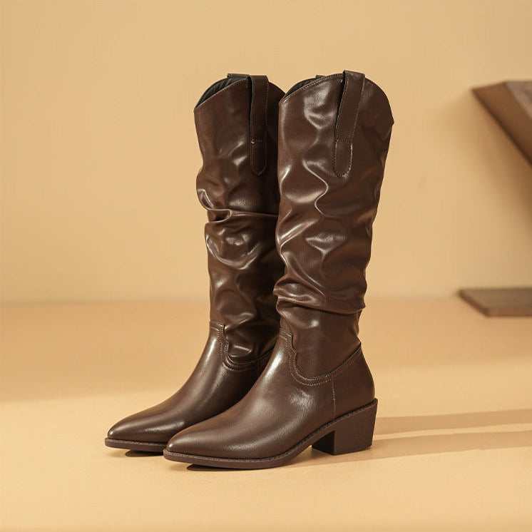 Ambrith Leather Boots