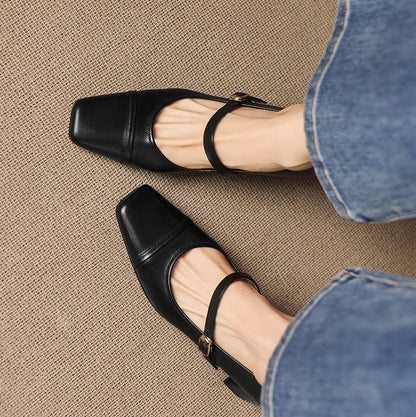 Brela Genuine Leather Heels