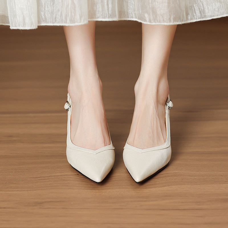 Corva Genuine Leather Heels