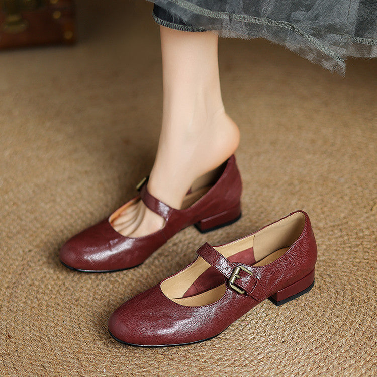 Kelsi Genuine Leather Shoes