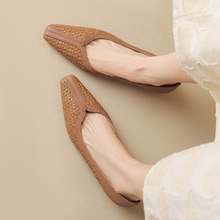 Morissa Genuine Leather Heels