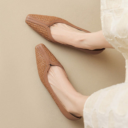 Morissa Genuine Leather Heels