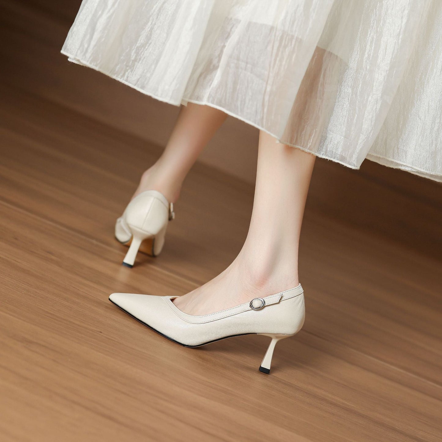 Corva Genuine Leather Heels