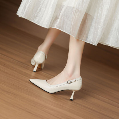 Corva Genuine Leather Heels