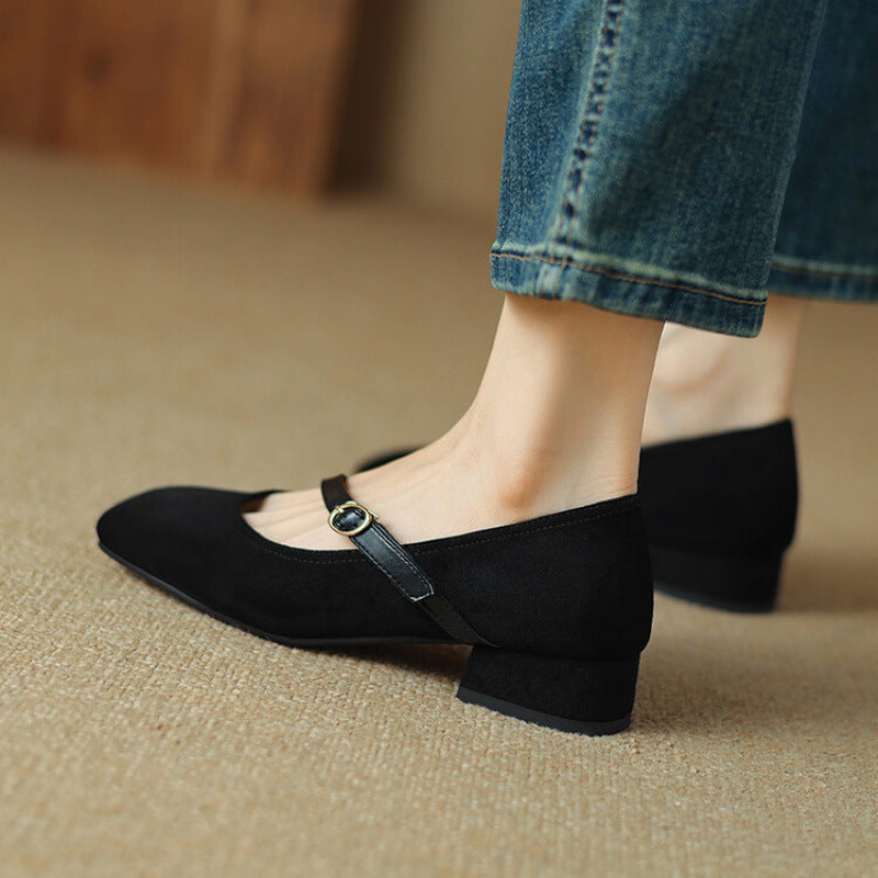 Elura Suede Heels