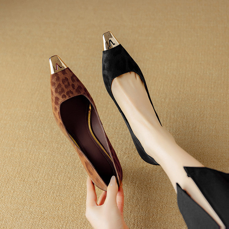 Vania Genuine Leather Heels