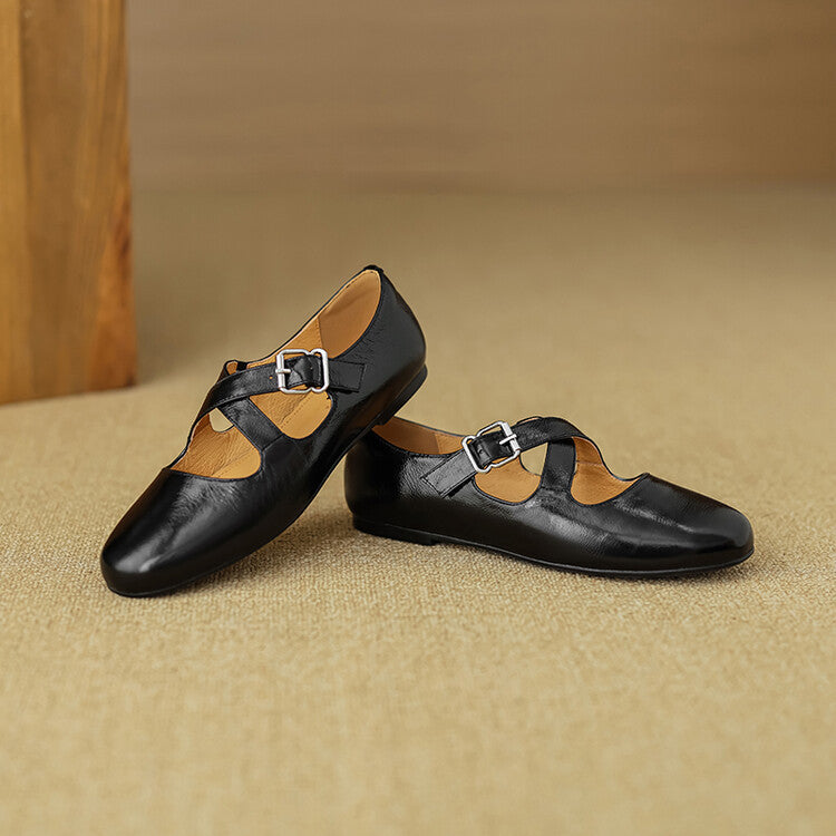 Nyra Genuine Leather Shoes
