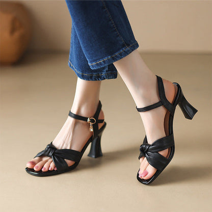 Clara Genuine Leather Sandals