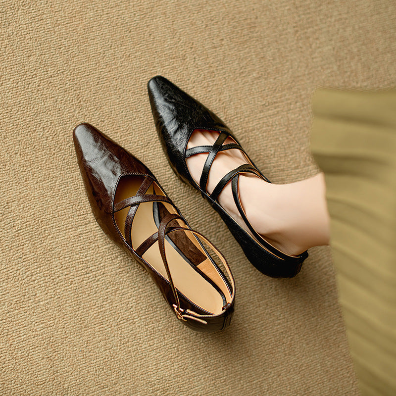 Lira Genuine Leather Heels