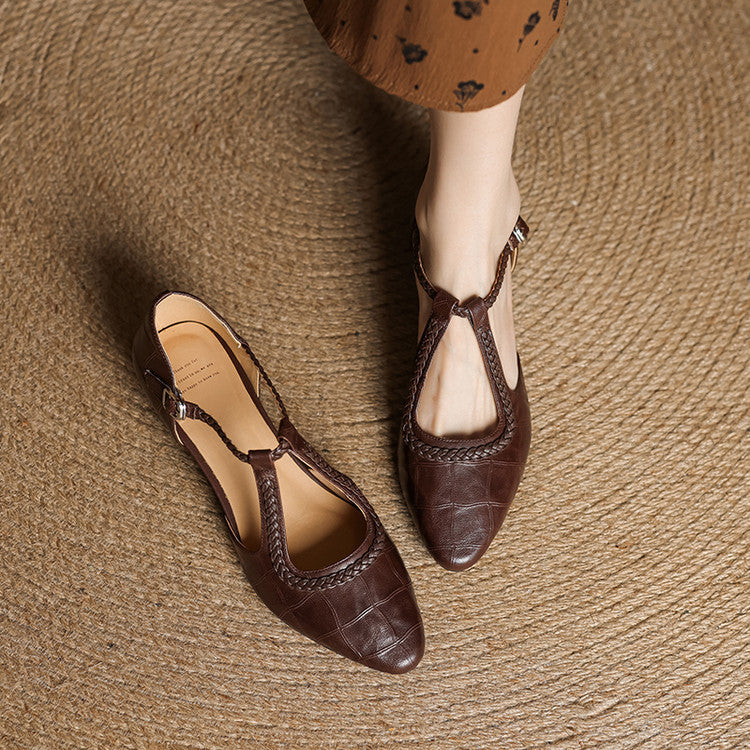 Kelly Genuine Leather Heels