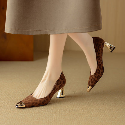 Vania Genuine Leather Heels