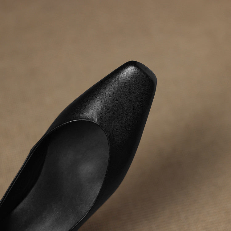 Lyra Genuine Leather Flats