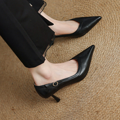 Corva Genuine Leather Heels