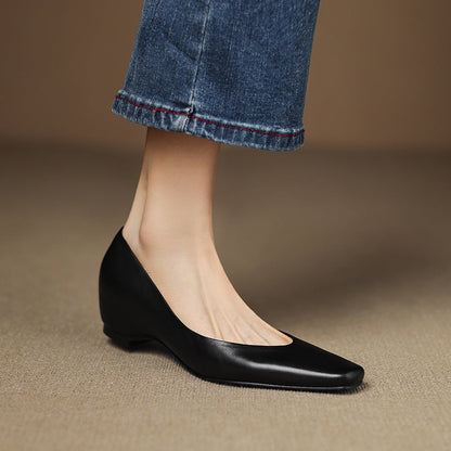 Lyra Genuine Leather Flats
