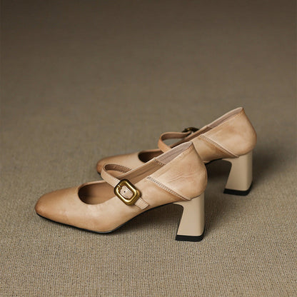 Kelis Genuine Leather Heels