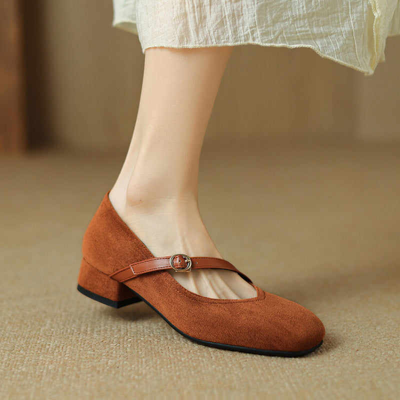 Elura Suede Heels
