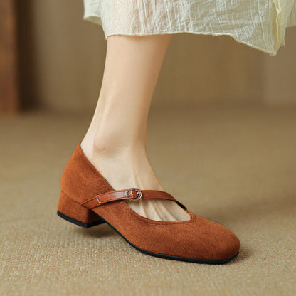 Elura Suede Heels