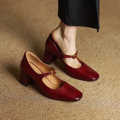 Olea Genuine Leather Heels