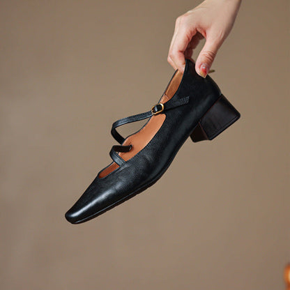 Evra Genuine Leather Heels