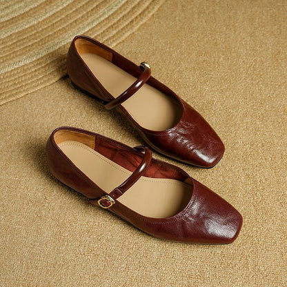 Islae Genuine Leather Flats