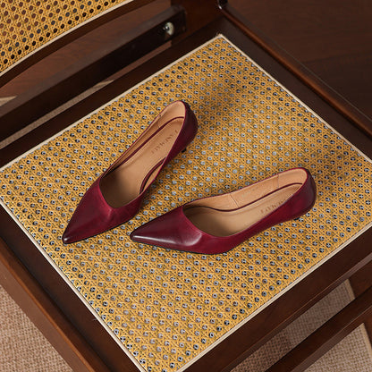 Ayra Genuine Leather Heels