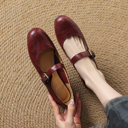 Kelsi Genuine Leather Shoes