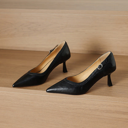 Corva Genuine Leather Heels