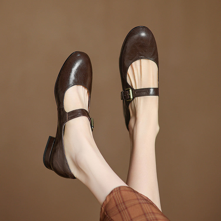 Kelsi Genuine Leather Shoes