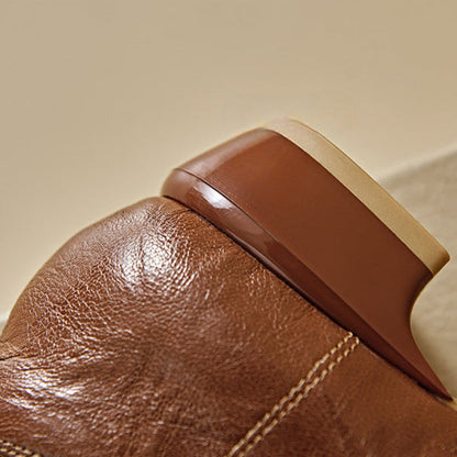 Minara Genuine Leather Pumps