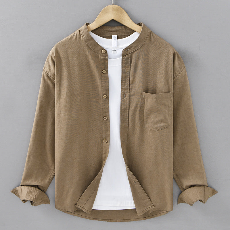 Breon Cotton Linen Blend Shirt
