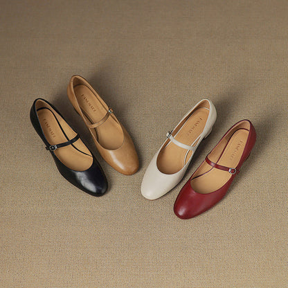 Cadrel Genuine Leather Pumps
