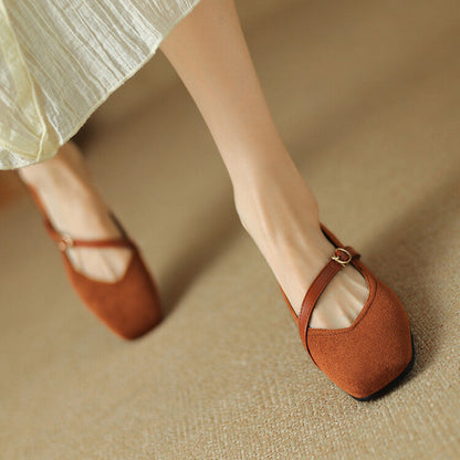 Elura Suede Heels