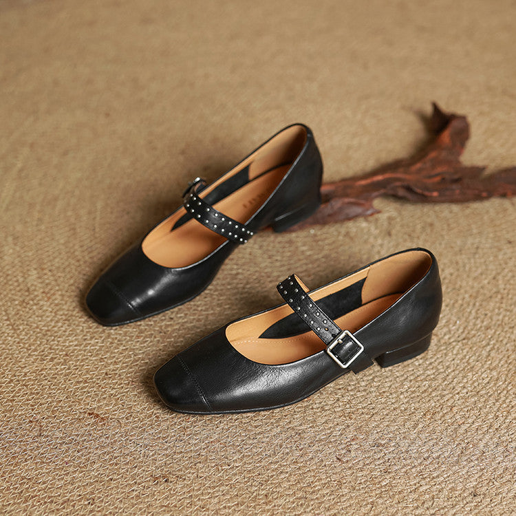 Elry Genuine Leather Shoes