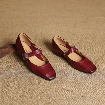 Elry Genuine Leather Shoes