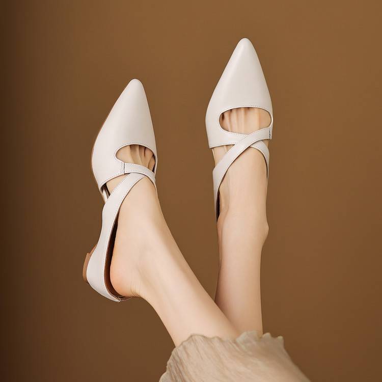 Gale Genuine Leather Mules