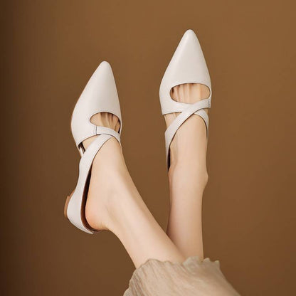 Gale Genuine Leather Mules