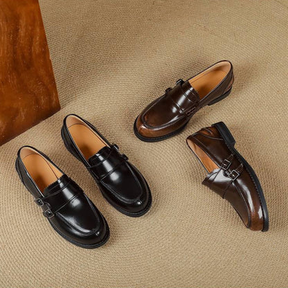 Kiona Genuine Leather Loafers