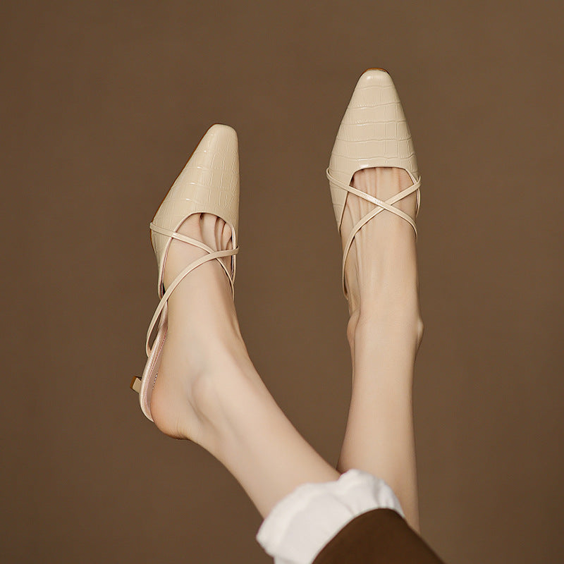Velora Genuine Leather Mules