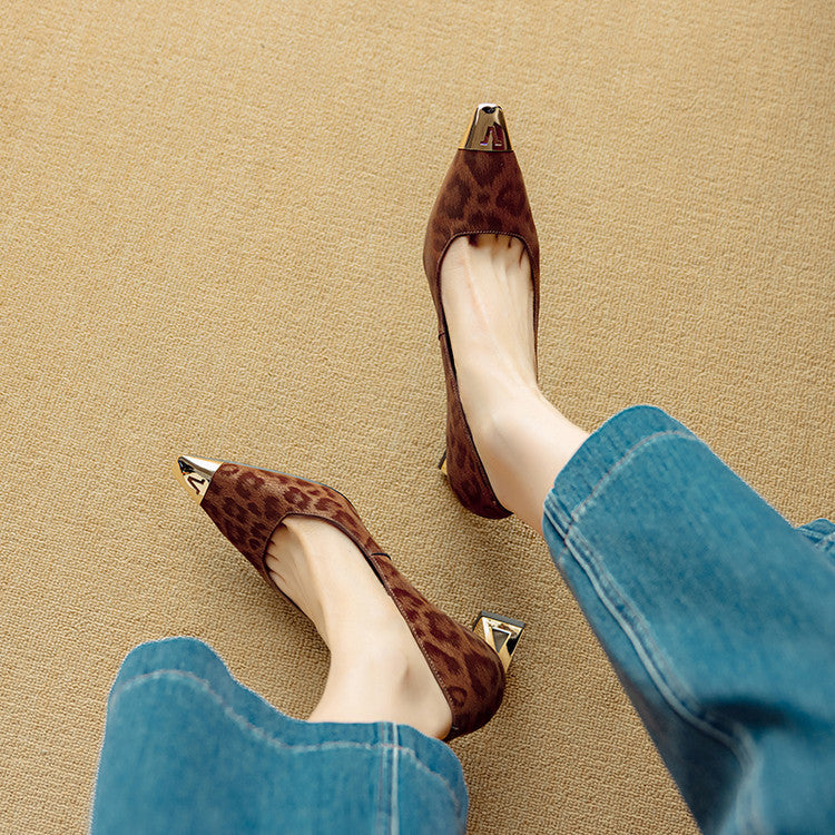 Vania Genuine Leather Heels