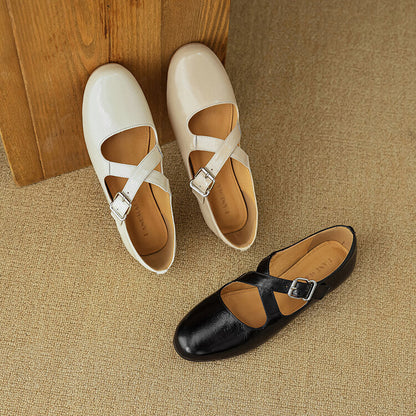 Nyra Genuine Leather Shoes