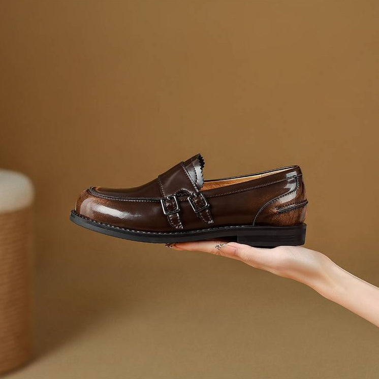 Kiona Genuine Leather Loafers