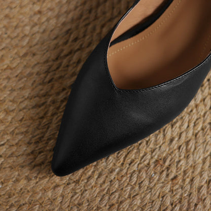 Elan Genuine Leather Heels